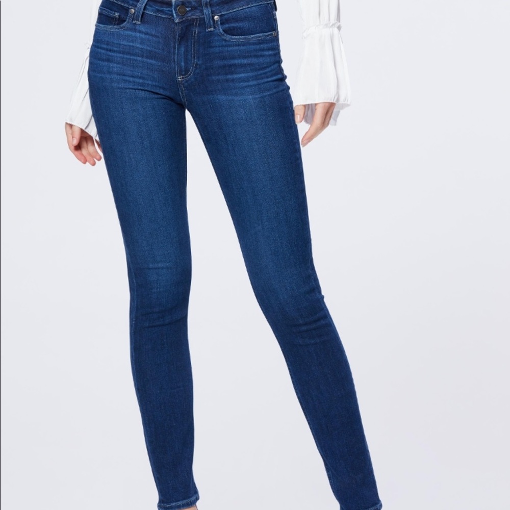 Paige dark denim jeans